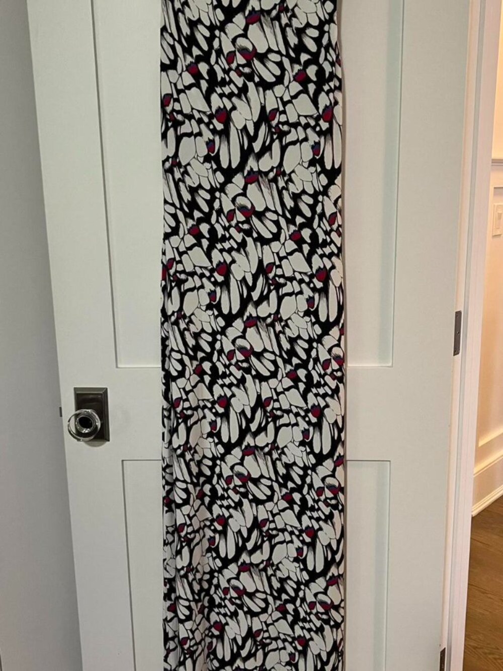 Tart Women's Butterfly-Inspired Abstract Print Maxi Dress, Small, Like New